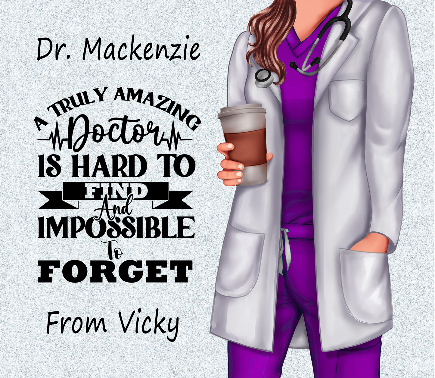 Amazing Female Doctor Tumbler