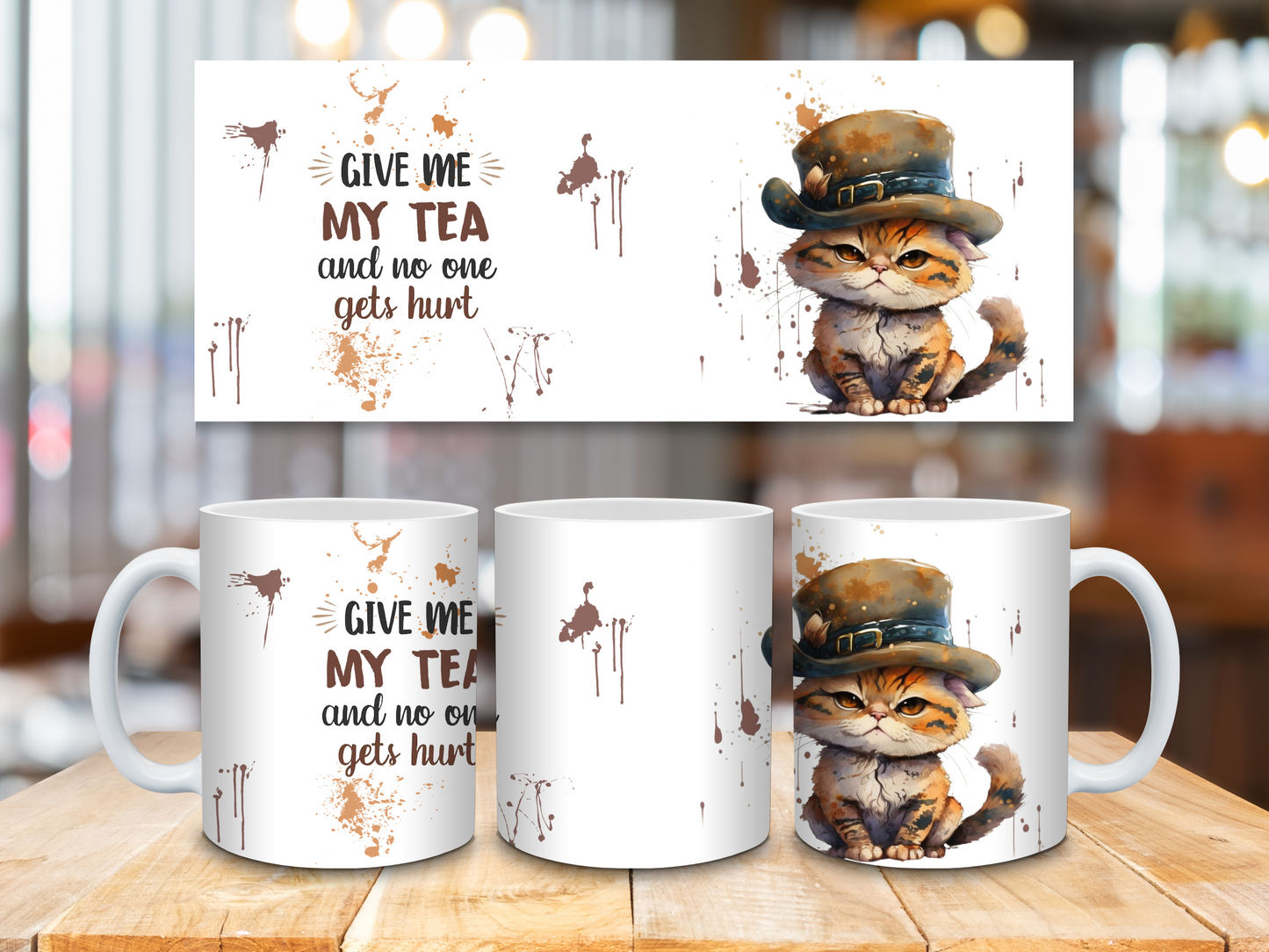 Give Me My Tea Ceramic Mug
