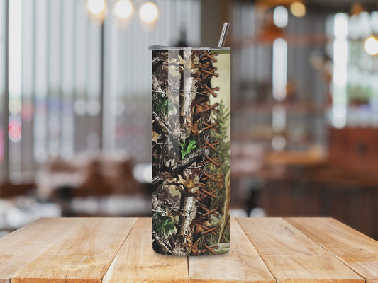 Hunting Theme 20oz Skinny Tumbler
