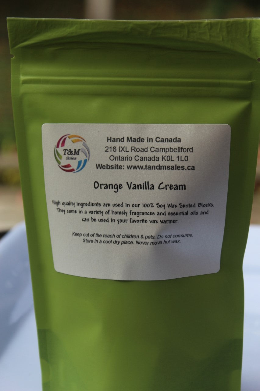 Orange Vanilla Cream Wax Melts